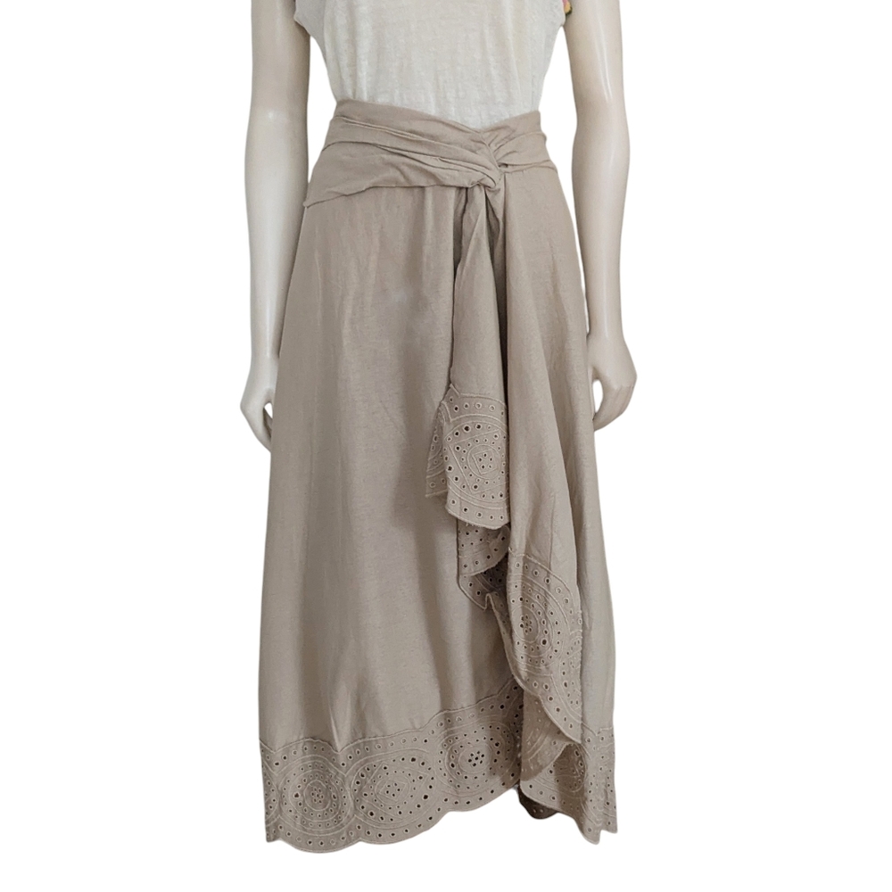 Jason Wu Linen Skirt Size 6